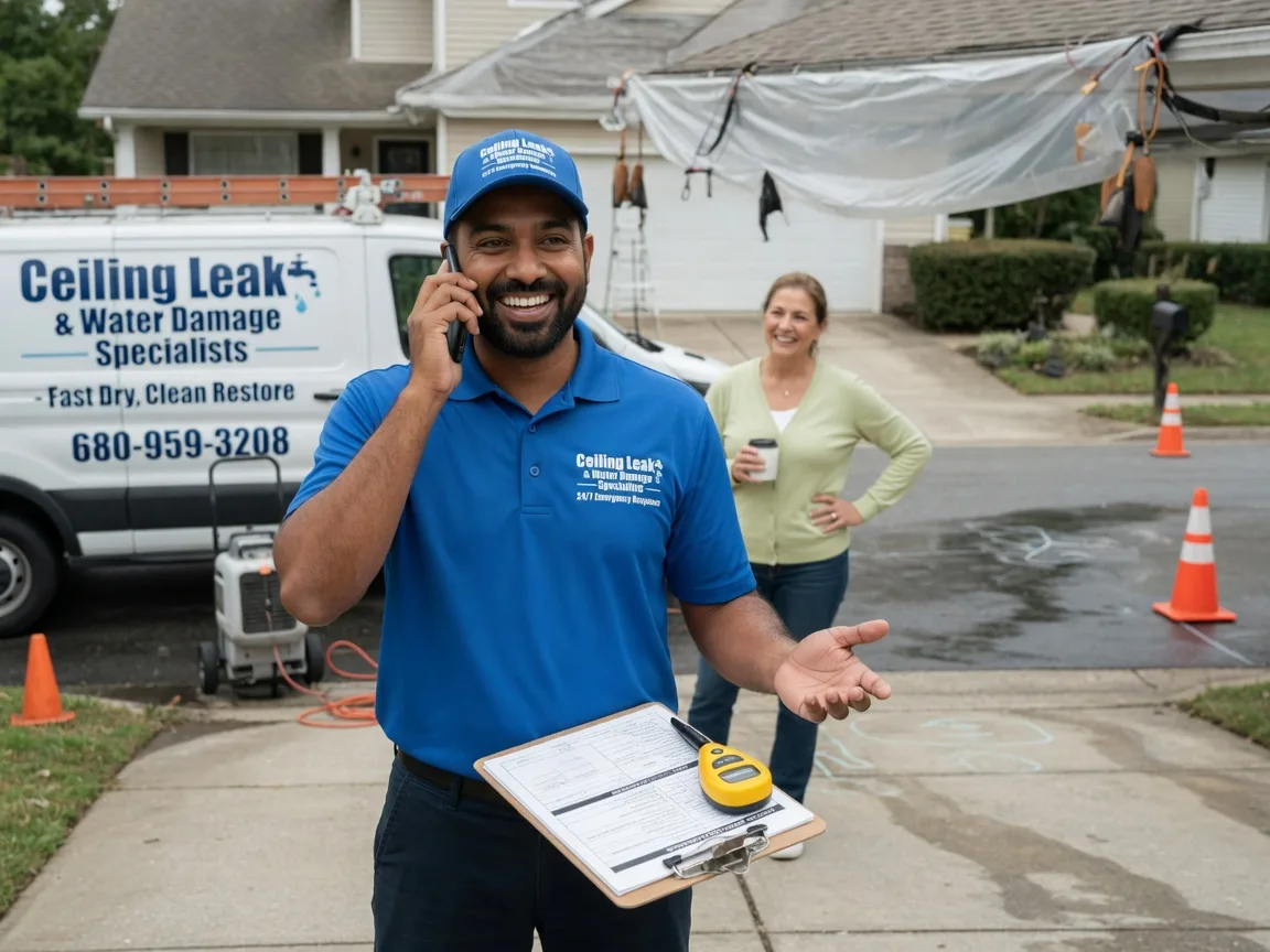 Ceiling Leak Cleanup Neelyville, MO FAQs